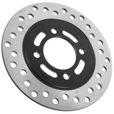 Replacement Iron Brake Disc for Go Kart Braking Systems, Silver Finish, 1 Set Durable and Reliable V1192-AZ-W-28317