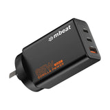 mbeat Gorilla Power PD 65W GaN II USB-C Charger 50% smaller than the standard Supports a wide range V1202-V2-USMB-MB-PD65W2CA-K