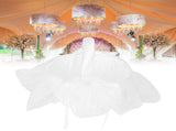 Flower Lace Basket White Romantic Basket Candies Container Wedding Ceremony Decoration5709 V1294-YM0721-3115200142811