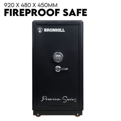 Electronic Digital Safe Box Fire Proof Safe Heavy Duty Key Lock Security 118L V379-FIRESAFE920005