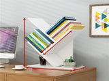 Tree Bookshelf Solid Wood Ingenious 3 Tier Space Saving Book Storage Organizer Shelves for Office V1294-YM0716-3117220187211