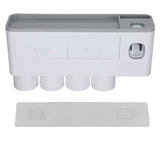 Hanging Magnetic Toothbrush Holder Set with Toothpaste Dispenser Squeezer Toiletry Drawer Holder for V1294-YM0716-3112220052511