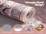 Artiss Floor Rug 200X290cm Large Washable Area Rug Vintage Living Room Carpet FLR-4858-200X290-PK