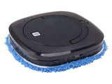 Automatic Floor Mopping Robot Mopping Robot with Water Tank Vacuum and Mop Cleaning Robot Black V1294-YM0703-3113230180711