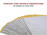 Sound Deadening Dead Mat 20 Sheets 20sq.ft Car Vibration Proofing V63-834061