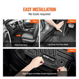 Automotive Floor Mats Fits Toyota RAV4 2019-2024 V952-SUVDBDFTRAV46AZ27V0