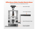 Manual Wire Stripping Machine, 1.5-25 mm, Copper Stripper with Hand Crank or Drill Powered, 64Mn V952-FXBXJSDDDMNW2JHZTV0