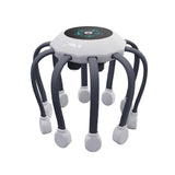 Electric Head Massager with 5 Massage Modes and Timing - Gray V1263-JX-8240-2