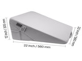 Bed Wedge Pillow for Sleeping, Adjustable Orthopedic Bed Wedge, 25D High-Density Foam Filling & Soft V952-XXZKDJXXZ2JTHM31A001V0