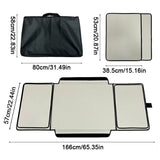 Portable Jigsaw Puzzle Board Mat Holds up to 1000 Pcs Puzzle Surface Holder V201-W13982154