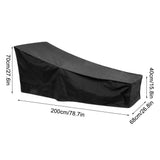 Outdoor Chair Cover, Patio Furniture Protector, Dustproof Windproof Chair Shield For Backyard Lawn V1370-AZ4-08747