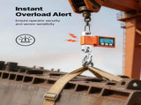 Digital Crane Scale, 1100 lbs/500 kg Max Capacity, Heavy Duty Industrial Hanging Scale with Cast V952-ZXDCDZK100GY2HJJS001V9
