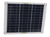 200W Solar Panel Kit with Blue Controller OBD Plug Efficient Fast Charging for Camping Outdoor V1294-YM0901-3111240026211