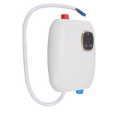 5500W Small Electric Instant Hot Water with Digital Touch Screen Smart Thermostat Water V1294-YM0715-3113220108411