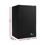 Green Fingers Grow Tent 60x60x90CM Hydroponics Kit Indoor Plant Room System GT-D-60X60X90-BK