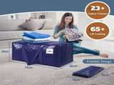 4 Pack Extra Heavy Duty Large Moving Bags with Strong Zipper & Comfortable Handles, Sturdy & Durable V888-ELOSUNG47233