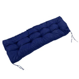 Bench Cushion Rain Proof Sun Proof PP Cotton Polyester Sponge 2 Seater Bench Pad for Indoor Outdoor V1294-YM0901-3116250002612
