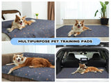 Reusable Dog Urine Pads Dog Pee Pads Absorbent Dog Pads Dog Training Pads - Dark Gray / 72in*72in V1107-137-18436-DKG-72IN