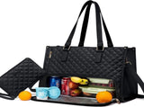 Black Insulated Lunch Bag and Laptop Cooler - Perfect for Keeping Food Fresh V888-ELOSUNG34238