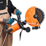 30.48cm Electric Concrete Saw Wet/Dry Saw Cutter with Water Pump and Blade V952-DDHNTJ1800W12HEK8V3