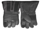3M Winter Motorbike Bike Waterproof Gloves Leather Motor Bicycle Motorcycle - Black - S V563-DENTS-75-0014-BLK-S