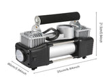 Car Air Compressor 12V 4WD Portable Tyre Inflator Deflator Truck Pump 150PSI V201-BAZ0512BL8AUA