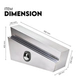 Under Tray Tool Underbody Pair Set 900mm Aluminium V379-UTRYFLTL9SET06