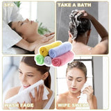 40 Pcs Wash Cloth Bulk Cotton Bath Hand Face Washcloths Soft Quick Drying Towel for Women Bathroom V1192-AZ-W-31935