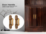 10Pcs European Style Door Handle,Door Pull Handle, Metal Sliding Door Handle for Cabinet Drawer V1369-AZ3-W-11557