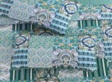 Exquisite Regal Purple 3 Pc Bedspread & Pillow Cover Set V745-MAC090438Q13U