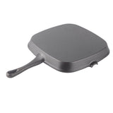 Cast Iron Steak Frying Pan Food Meals Gas Induction Cooker Cooking Pot Kitchen Cookware V1294-YM0901-JY06086