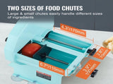 Manual Vegetable Fruit Slicer, 0-0.5"/0-12mm Thickness Adjustable Commercial Slicer Machine, Double V952-SDSCQPJWS1SLW9SE2V0
