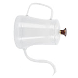 Glass Coffee Pot Swan Neck Thin Mouth Kettle HandMade Coffee Maker Pour Over Kettle V1294-YM0714-3118210220212