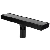 Floor Drain Set 304 Stainless Steel Linear Rectangular Shower Drain Matte Black 30cm V1294-YM0718-3112210005711