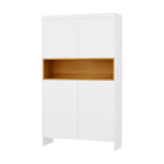 Artiss Shoe Rack Storage Cabinet 9 Tiers White FURNI-C-SHOE-180-WHWD-ABCD