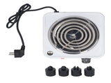 Electric Single Burner 1500W Countertop Single Coiled Burner Hot Plate Adjustable Temperature V1294-YM0901-3118240243711