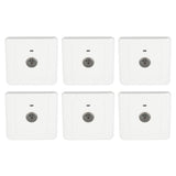 8pcs Concealed Sound Control Switch Light Control Panel for Home Office 250V 10A V1294-YM0715-3114210150511