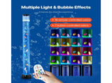 Bubble Tube Lamp 16 Color 1.2 m Sensory Aquarium Lamp for Relief Calming V952-LDSQPDLS48YCRIJF7001V9