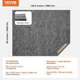Non Slip Rug Pad Gripper 8' x 10' Carpet Mat 0.24" Thick for All Floor V952-FHDTDBFHWFHQ4J9I6V0