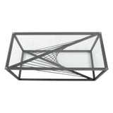 Eleganza Glass Enclave Coffee Table V264-TAB-728S-BLK-NA-1