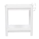 Bathroom Tower Shelf Plastic Freestanding Storage Rack Organizer Multifunctional Shelving Unit for V1294-YM0706-3112230061611