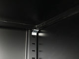 Single-Door Metal Tall Cabinet Shelf Storage for Home Office Gym V63-844451