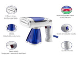 1600W Foldable Handheld Steamer for Clothes 40s Heat Up Wrinkle Remover with Brush V1263-JX-5916