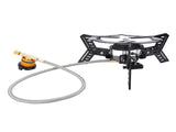 Camping Stove Portable Split Foldable Cassette Stove with Quick Ignition System for Outdoor V1294-YM0901-3111250014611