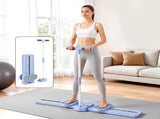 Everfit Thigh Hip Exerciser Home Ski Leg Trainer Machine Fitness Cardio Foldable XFEL-FIT-LEG-PP-90-FLD-PUL