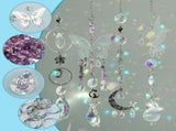 DIY Suncatchers, 400pcs Suns Making Supplies Kit Art and Crafts for Adults Hanging Prism Sun V1192-AZ-W-25968