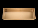641 x 336 x 101mm Shower Niche Double Shelf Organizer No Tile Needed in Gold V63-905671