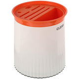 Kitchen Cutter Holder with Chopstick Draining Box Orange Multi Purpose Rotating Stand V1369-AZ3-W-18219