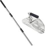 Sand Scoop for Metal, Heavy Duty Metal Detector Beach Finds Scoop, Stainless Steel Metal V1258-DP02-C-101