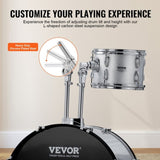 VEVOR Adult Drum Set, 5-Piece, 558.8 mm Complete Full Size Drum Kit with Bass Toms Snare Floor Drum V952-WJTJZG5JT22YET4DWV0